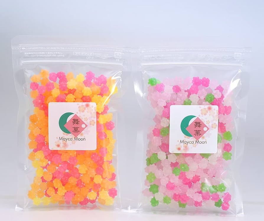 candy☆ Seiki Japanese Konpeito Candy, Cherry Blossom Color, 2.29